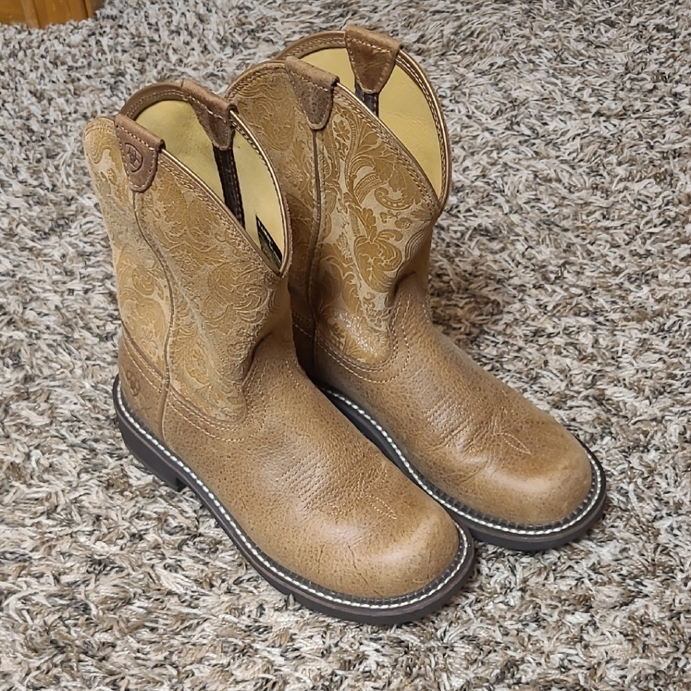 Women's Fatbaby Heritage Faye Brown Western Boots